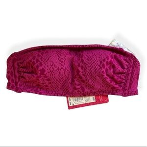 Xhilaration Convertible Bandeau Bikini w/Strap |XS